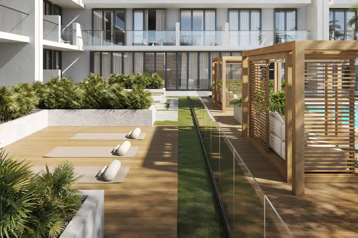 Outdoor Yoga Court